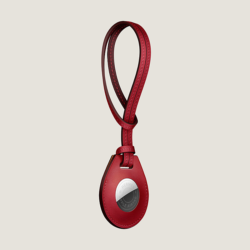 【Air Tag】HERMES Accessorio da borsa bicolore Apple AirTag Accessorio da borsa bicolore Apple AirTag Hermès | Hermès Italia